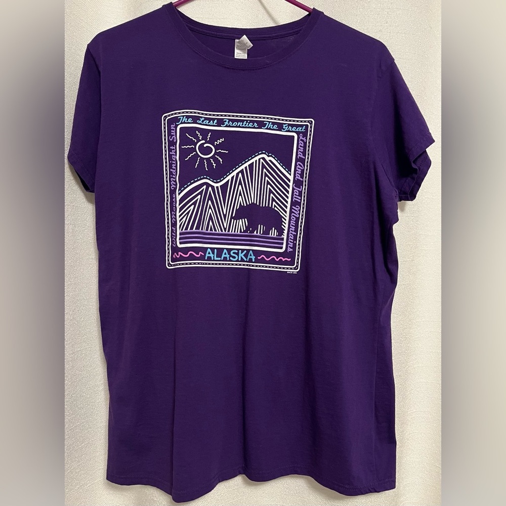 Short-sleeve Alaska t-shirt, XXL